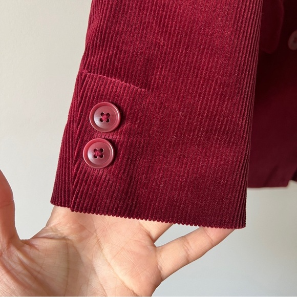 JOIE Markina Blazer In Velvet Blackberry Size 4 - Picture 6 of 9